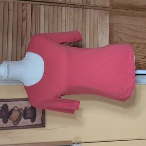 CHICO'S Coral Tee S 4 - 6